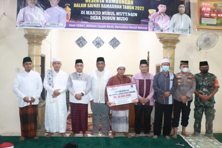Pemkab Tanjab Barat Safari Ramadhan Kedua di Muara Papalik