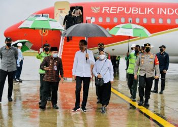 Gubernur Jambi Al Haris Dampingi Kunker Jokowi