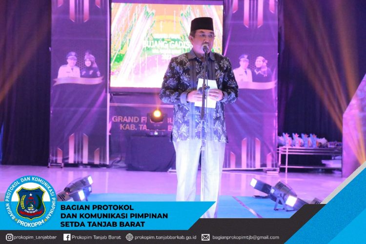 Anwar Sadat Hadiri Grand Final Pemilihan Bujang Gadis Tanjab Barat Tahun 2022