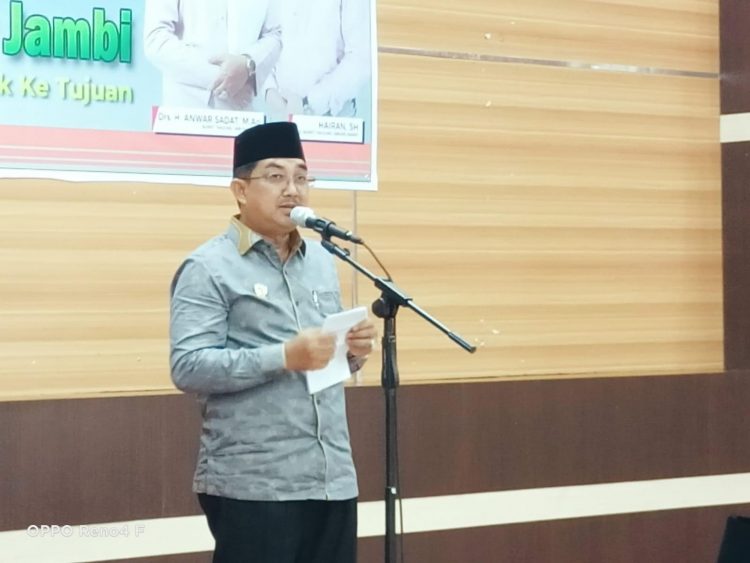 Bupati Anwar Sadat Laksanakan Kegiatan Halal Bihalal Bersama Gubernur Jambi
