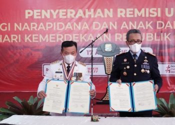 Gubernur Jambi Serahkan Remisi Umum Bagi 3.553 Narapidana