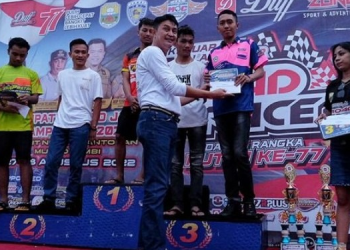 Pj Bupati Bachyuni Hadiri Kejuaraan Balap Motor