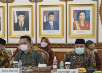 Sekda Muaro Jambi Budhi Hadiri Silaturrahmi & Rapat Koordinasi