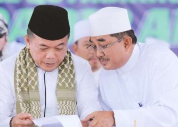 Bupati Anwar Sadat Hadiri Tabligh Akbar dalam Rangka Peringatan Haul Syekh Abdul Qadir Al- Jailani