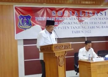 Bupati Tanjab Barat Buka Secara Resmi Sosialisasi Program P3DN
