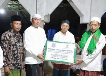 Wabup Tanjab Barat Hadiri Acara Istighosah dan Pembacaan Manakib Haul Akbar ke-11 Syekh Samsudin Ahmad