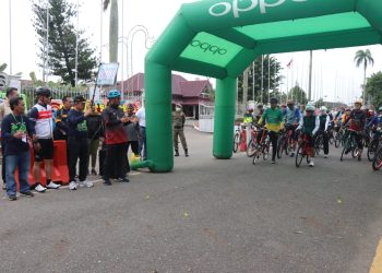 Al Haris Lepas Fun Bike Gowes To Gambut