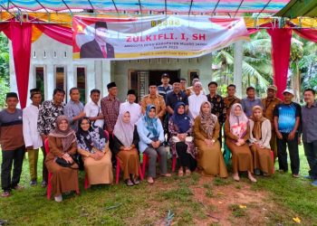 Anggota DPRD Muaro Jambi Zulkifli Gelar Reses Tampung Aspirasi Masyarakat