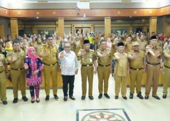 Sekda Muaro Jambi Hadiri Penilaian Kinerja 8 Aksi Konvergensi Percepatan Penurunan Stunting Tahun 2023