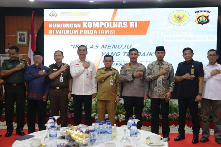 Gubernur Al Haris Puji Peran Kapolda Jambi Dalam Mengayomi Masyarakat