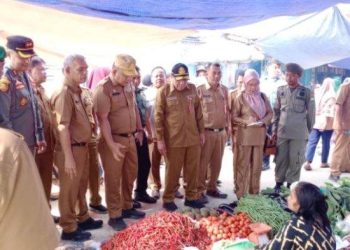 Jelang Idul Adha, Pemkab Muaro Jambi Sidak di Pasar Sengeti