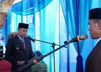 Pj Bupati Bachyuni Lantik Derektur Perumda Tirta Muaro Jambi