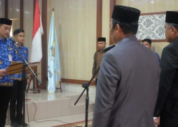 Pj Bupati Bachyuni Lantik Ketua LPTQ Kabupaten Muaro Jambi