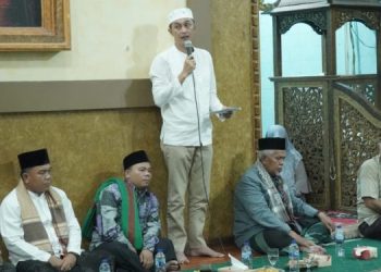 Pj Bupati Bachyuni Hadiri Malam Nuzulul Qur an di Hari ke- 17 Bulan Ramadhan di Desa Senaung