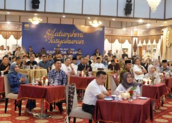 Pj Bupati Muaro Jambi Hadiri Undangan Silaturahmi dan Tasyakuran Kapolda