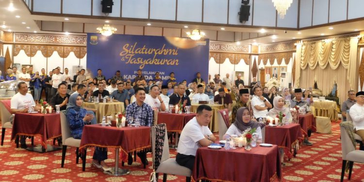 Pj Bupati Muaro Jambi Hadiri Undangan Silaturahmi dan Tasyakuran Kapolda