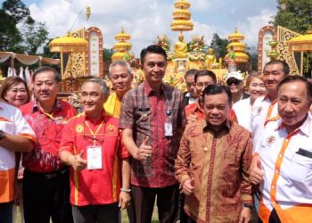Pj Bupati Bachyuni Hadiri Puncak Peringatan Hari Waisak Bersama di Candi Muaro Jambi