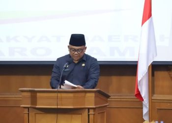 Sekda Budhi Hartono Hadiri Acara Rapat Paripurna di DPRD Muaro Jambi