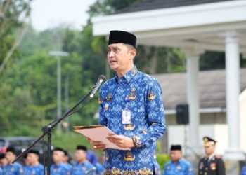 Pj Bupati Muaro Jambi Jadi Inspektur Upacara Peringatan Hari Lahir Pancasila 01 Juni 2023