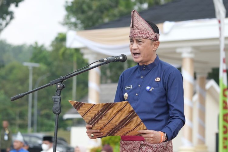 Pj Bupati Bachyuni Pimpin Upacara Memperingati HUT Kabupaten Muaro Jambi Ke-24