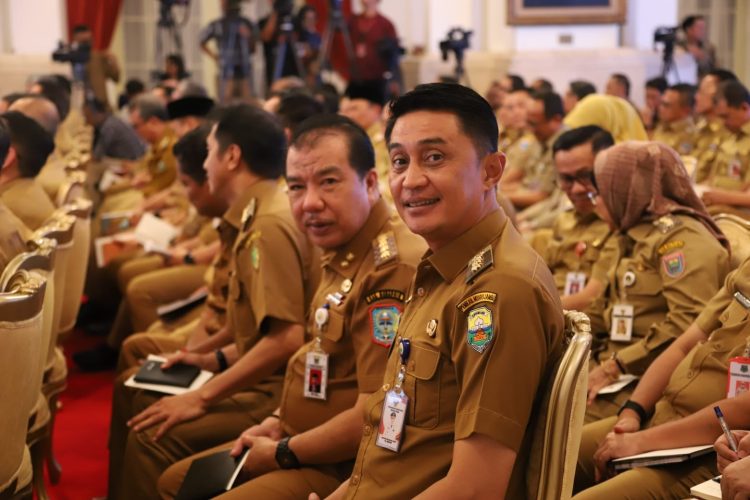 Pj Bupati Muaro Jambi Hadiri Pengarahan Presiden Joko Widodo di Istana Negara