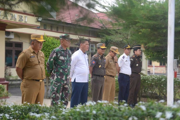 Sekda Budhi Hartono Hadiri Apel Gelar Pasukan Operasi Zebra Tahun 2023