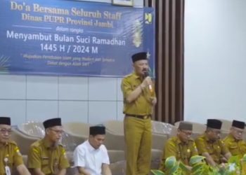 Dinas PUPR Jambi Gelar Doa Bersama Sambut Bulan Suci Ramadhan 1445