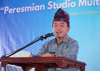 Gubernur Al Haris Resmikan Studio Multipurpose LPP RRI Jambi