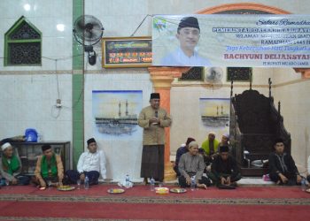 Safari Ramadhan Pemkab Muaro Jambi di Mesjid Jami Al-Mutmainnah, Desa Berembang