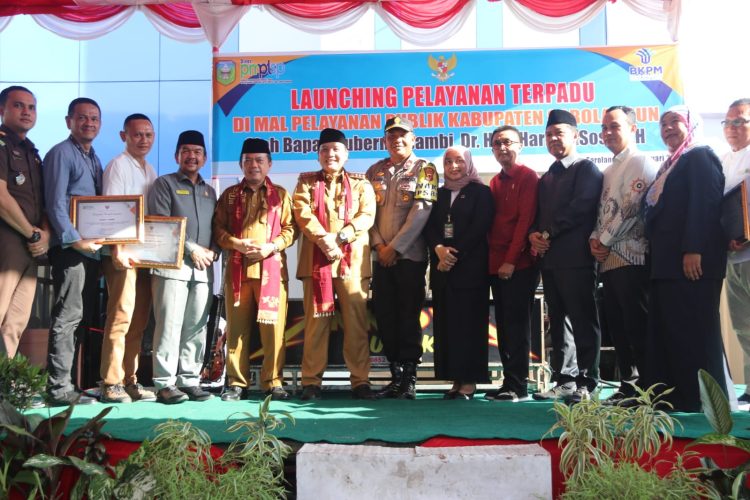 Al Haris Resmikan Mall Pelayanan Publik Kabupaten Sarolangun