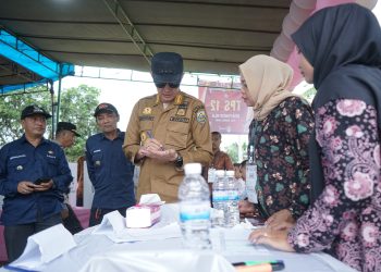 PJ Bupati Muaro Jambi Tinjau Tempat Pemungutan Suara (TPS)