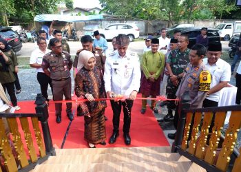 Pj Bupati Meresmikan Pembangunan Berbagai Proyek Strategis Pemkab Muaro Jambi Tahun Anggaran 2023