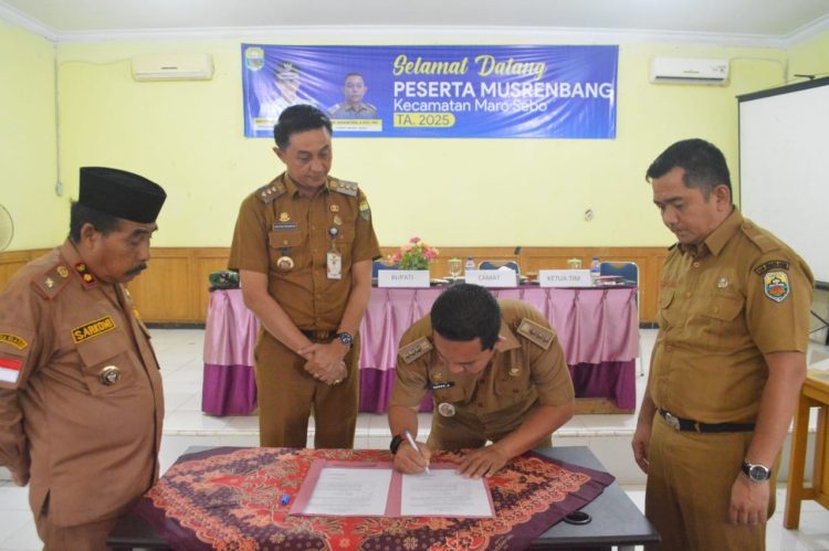 Pj Bupati Muaro Jambi Hadiri Musyawarah Perencanaan Pembangunan (Musrenbang) Tahun 2024