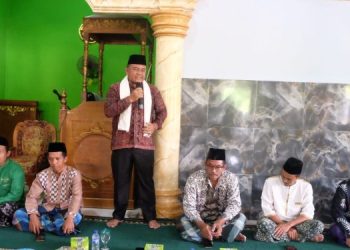 Sekda Budhi Hartono Hadiri Peringatan Isra Mi raj Desa Kebon IX Sungai Gelam