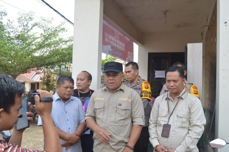 Sekda Muaro Jambi Tinjau Rapat Pleno Terbuka Rekapitulasi Hasil Pemilu 2024