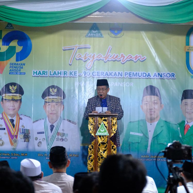Wagub Sani Harap GP Ansor Perkuat Sinergi Bersama Pemerintah Daerah