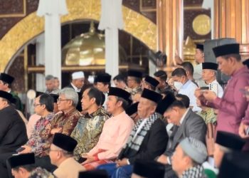 Ketua DPRD Jambi beserta Istri Hadiri Akad Nikah Putri Gubernur Jambi Esy-Iqbal