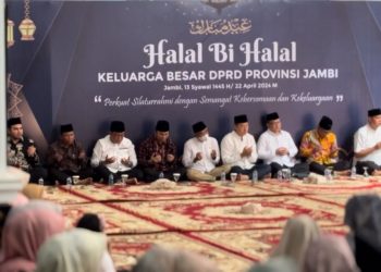 DPRD Jambi Gelar Halal Bihalal bersama Keluarga Besar DPRD Provinsi Jambi