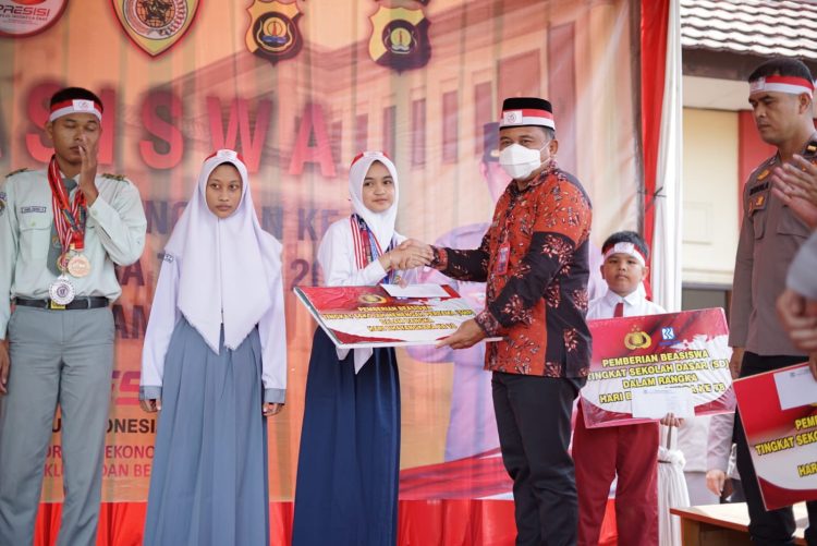 Sekda Muaro Jambi Budhi Hartono Hadiri HUT Bhayangkara ke 78