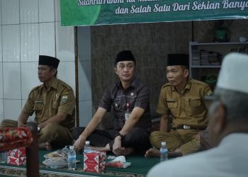 Pj. Bupati Bachyuni Deliansyah Hadiri Acara Halal Bihalal di Desa Tempino