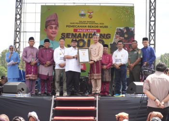 Pemkab Muaro Jambi Mendapat Penghargaan Rekor Museum Rekor Indonesia (MURI)