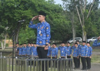 Pj Bupati Muaro Jambi Pmpin Upacara Hari Kesadaran Nasional