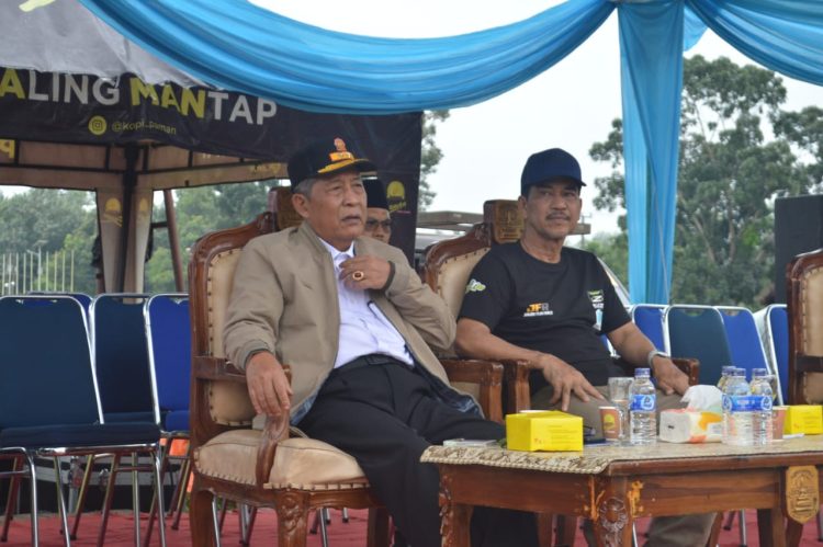 Pj Bupati Muaro Jambi Dampingi Wagub Buka Kejuaraan Balap Motor Jambi Fun Race Tahun 2024 Memperebutkan Piala Gubernur