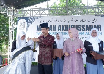 Pj Bupati Muaro Jambi Raden Najmi Hadiri acara Haflah Akhirussanah Yayasan Pendidikan Islam Al Faqih