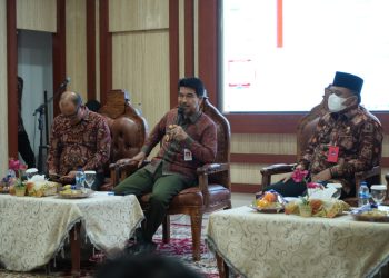 Pj Bupati Raden Najmi Buka Rapat Evaluasi dan Tindak Lanjut Pembangunan Sistem Pencegahan Korupsi
