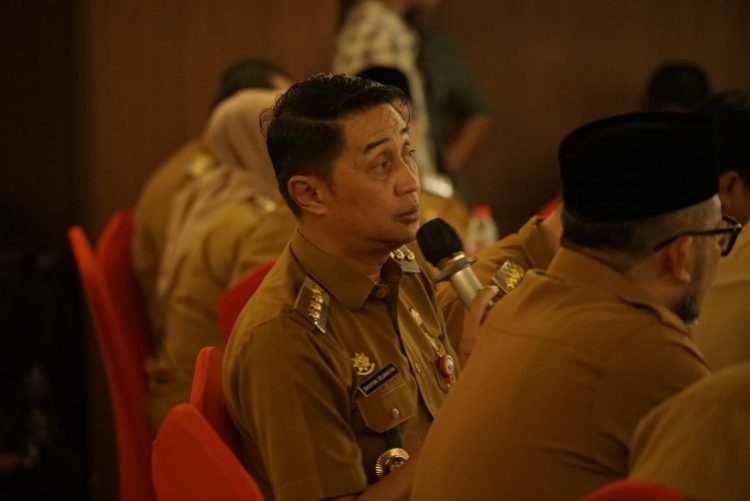 Pj Bupati Muaro Jambi Hadiri Rapat Koordinasi Sinergi dan Penguatan Pemberantasan Korupsi