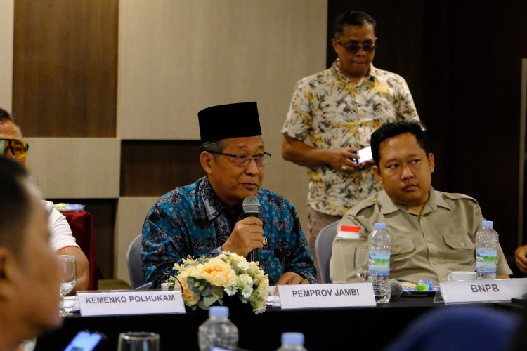 Wagub Sani: Terimakasih Jambi Jadi Percontohan Dalam Penanganan Karhutla