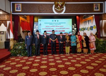 Kukuhkan Pjs Tiga Wilayah, Pesan Gubernur Al Haris: Jaga Sinergitas dan Kondusifitas Daerah