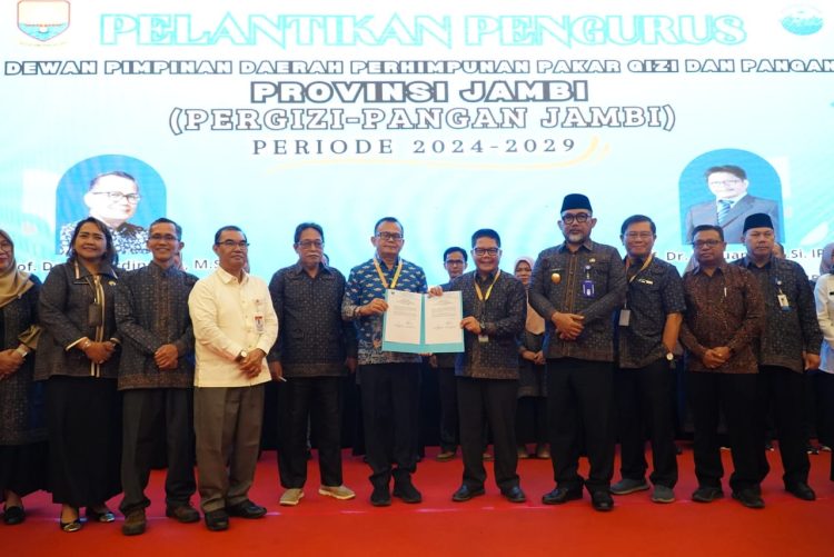 Pjs. Gubernur Sudirman Harap DPD Pergizi-Pangan Bermanfaat Besar Terhadap Tata Kelola Pertanian Jambi