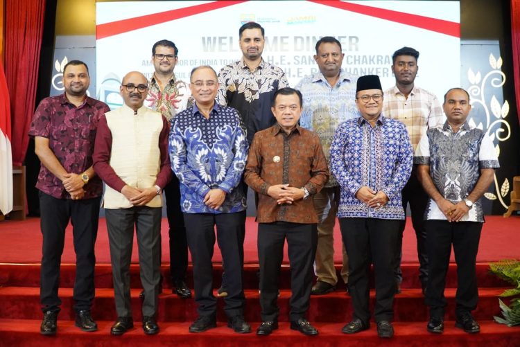 Sambut Dubes India, Gubernur Al Haris Buka Peluang Kerja Sama